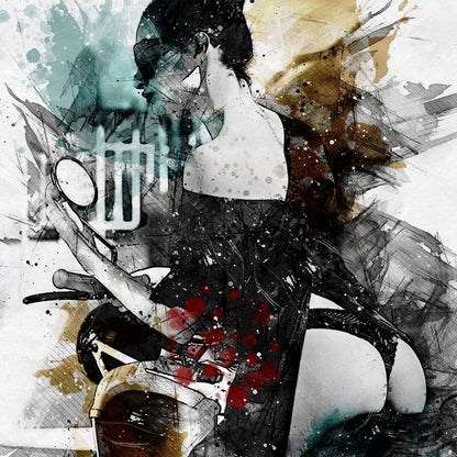 Sensuel a Paris Canvas Wall Art