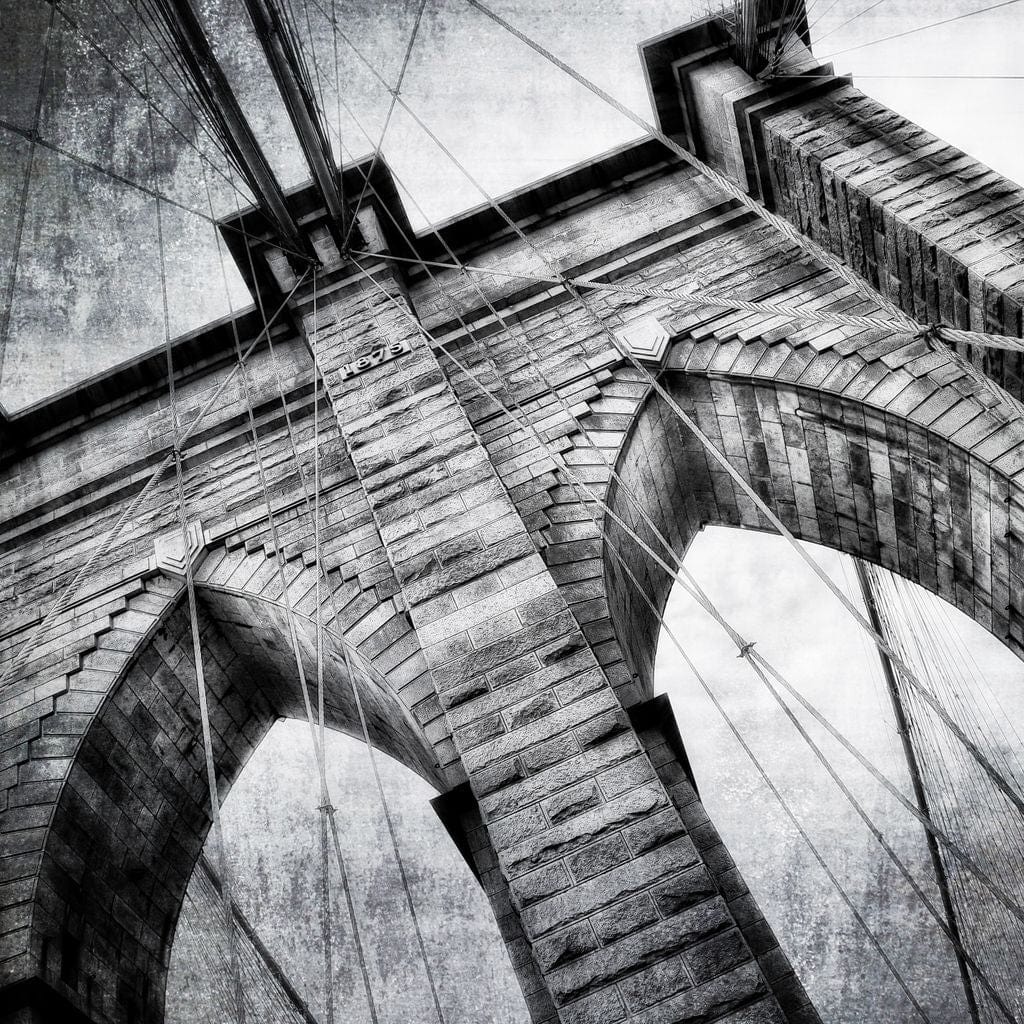 Brooklyn Bridge Arch Canvas Wall Art