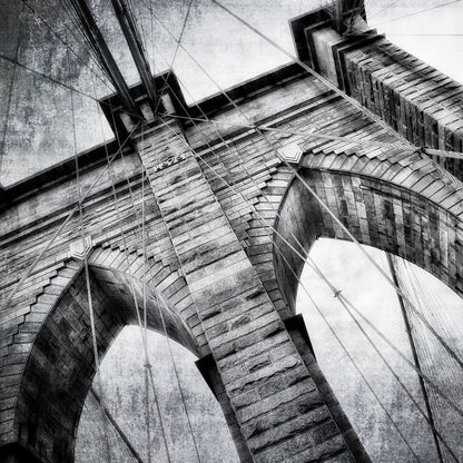 Brooklyn Bridge Arch Canvas Wall Art