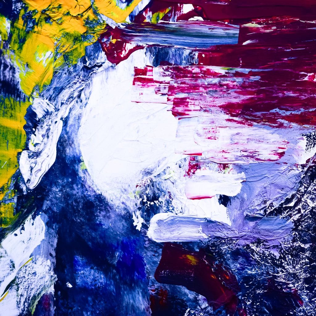 Abstract Sea Splash Canvas Wall Art