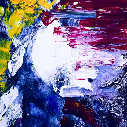 Abstract Sea Splash Canvas Wall Art