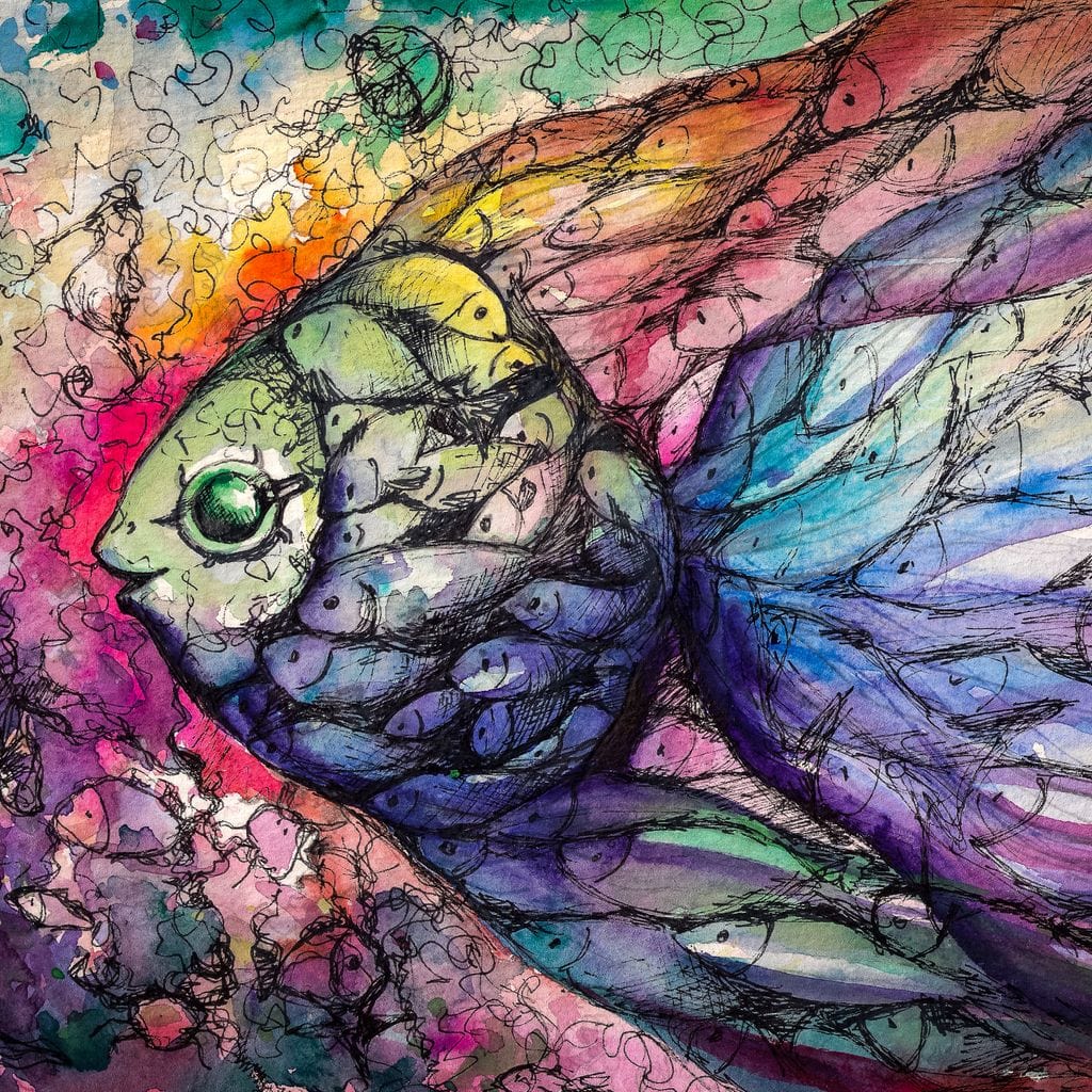 Fishes Canvas Wall Art