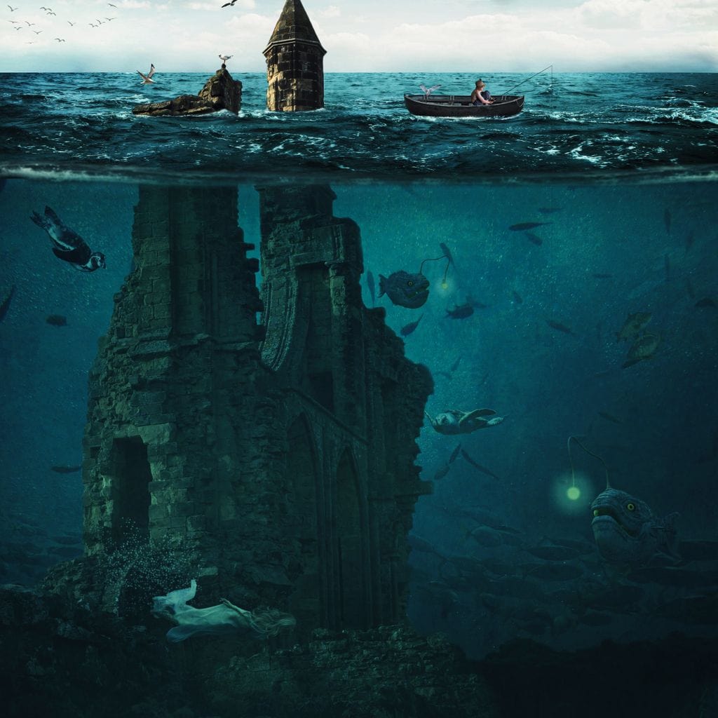 Lost City Canvas Wall Art
