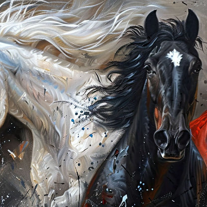 Gallop Through Wild Canvas Wall Art