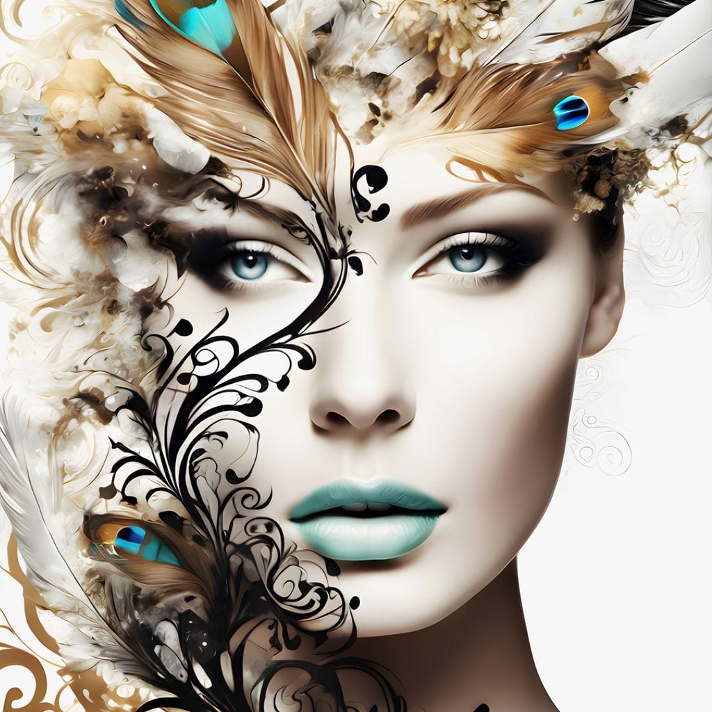Female Portrait 138 Canvas Wall Art