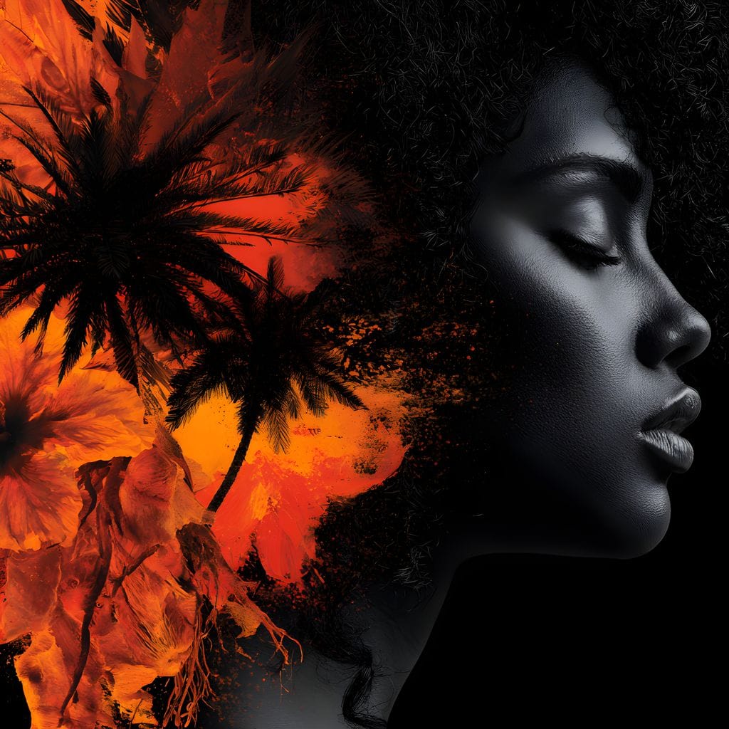 Tropical Soul Internal Radiance Canvas Wall Art
