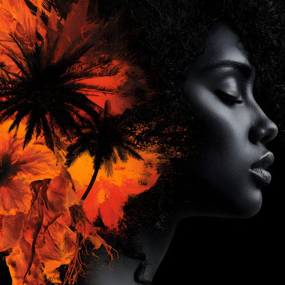 Tropical Soul Internal Radiance Canvas Wall Art