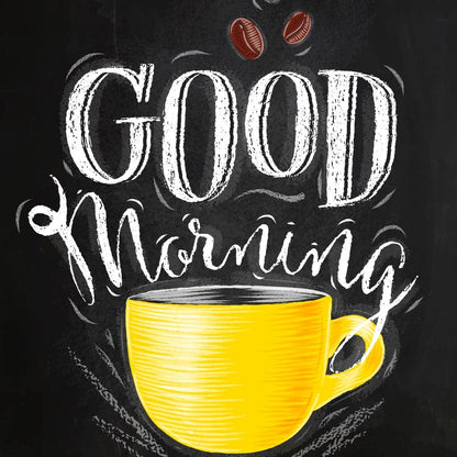 Good Morning Canvas Wall Art
