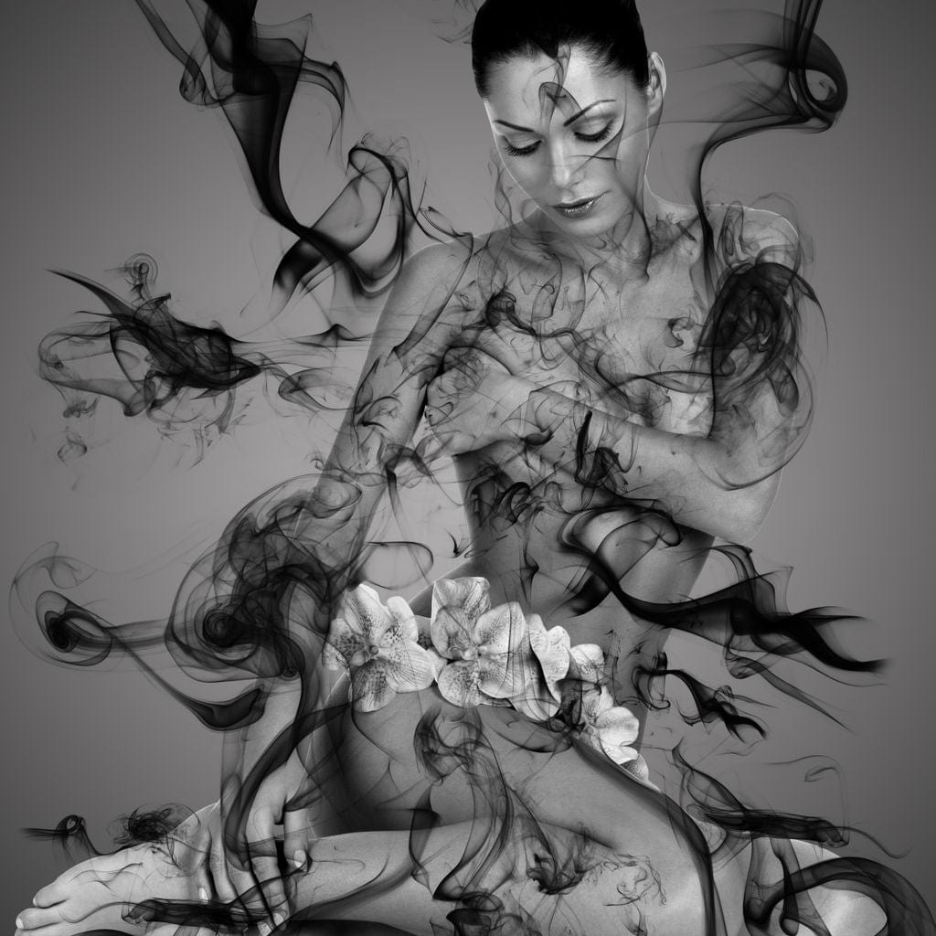 The Smoke Collection 07 Canvas Wall Art