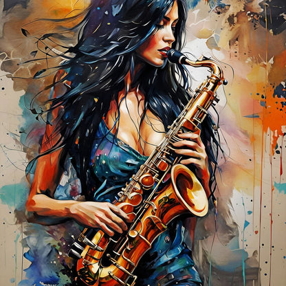 Female Portrait 078 Canvas Wall Art
