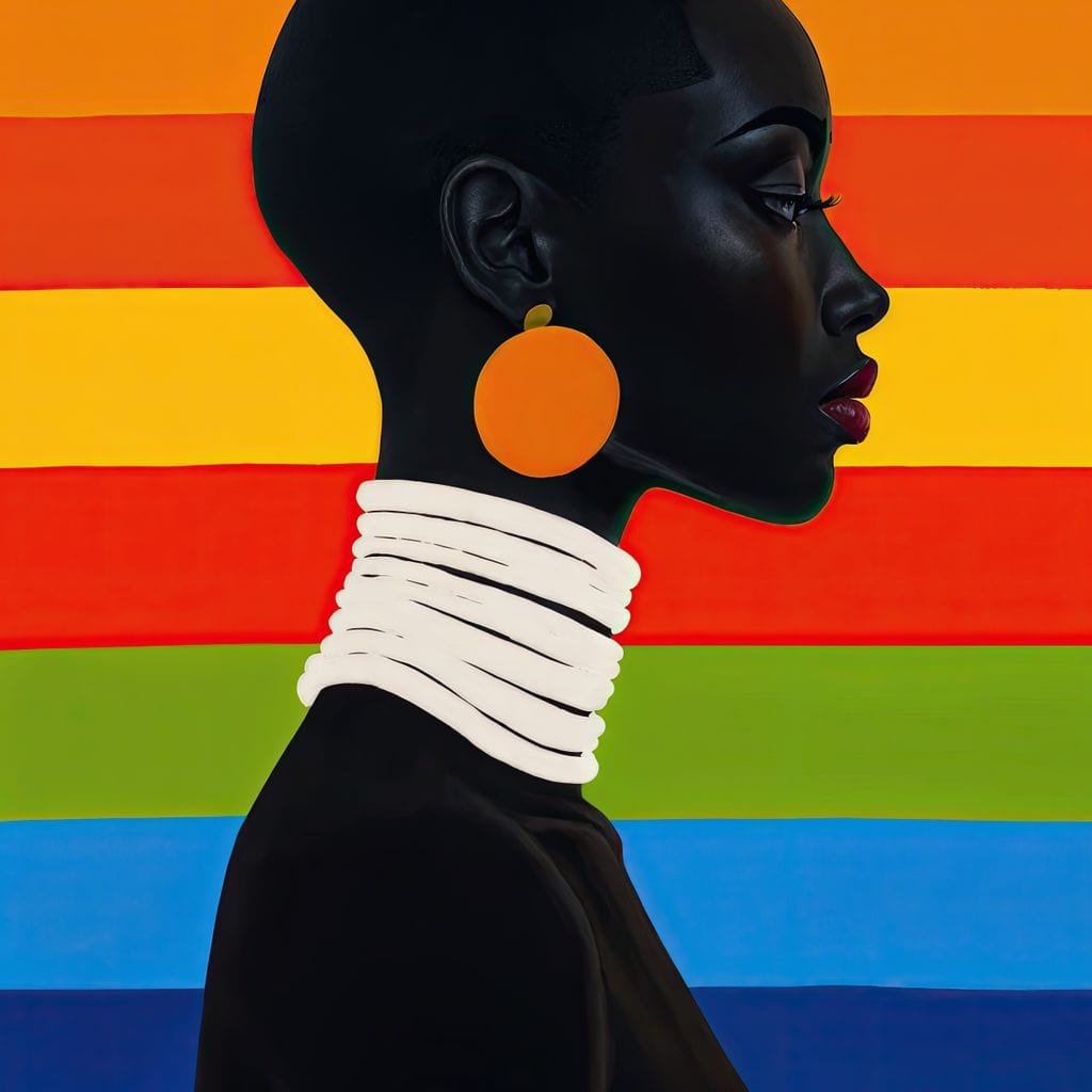 Wrapped in Pride Canvas Wall Art