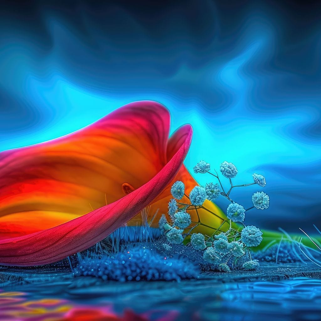 Vibrant Solace Canvas Wall Art