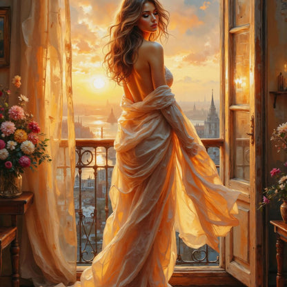 Where Light Lingers Canvas Wall Art