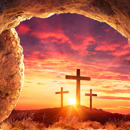 Ressurection Canvas Wall Art