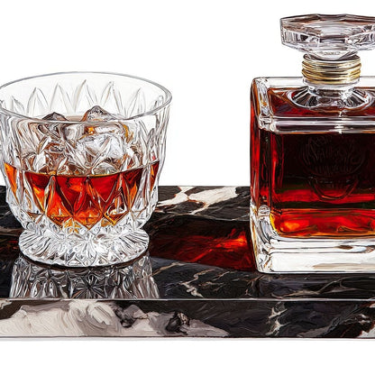 Refined Spirits Elegance Canvas Wall Art