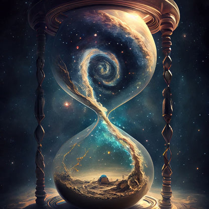 Flow of Time Canvas Wall Art