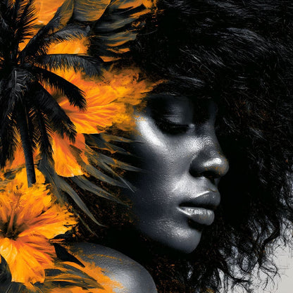 Golden Tropics Restless Soul Canvas Wall Art