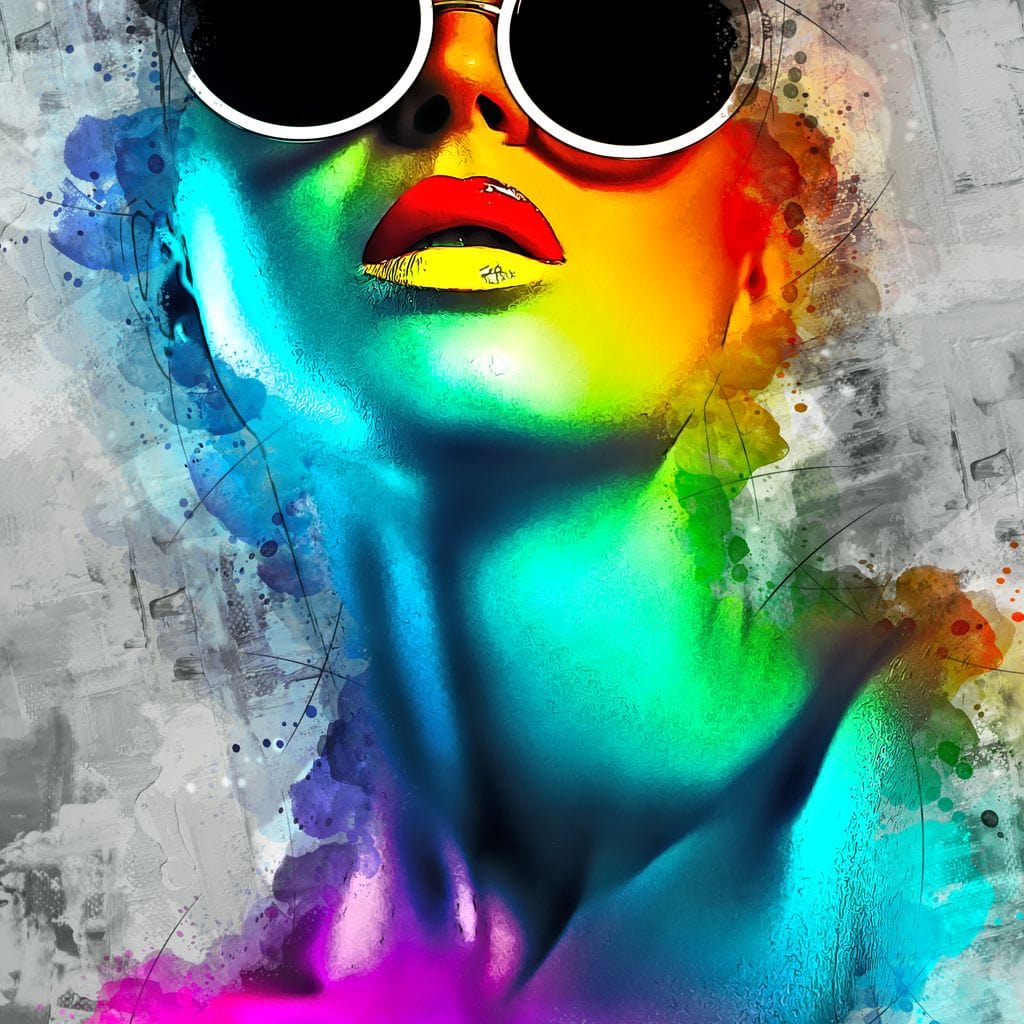 Vintage Modern Art Canvas Wall Art