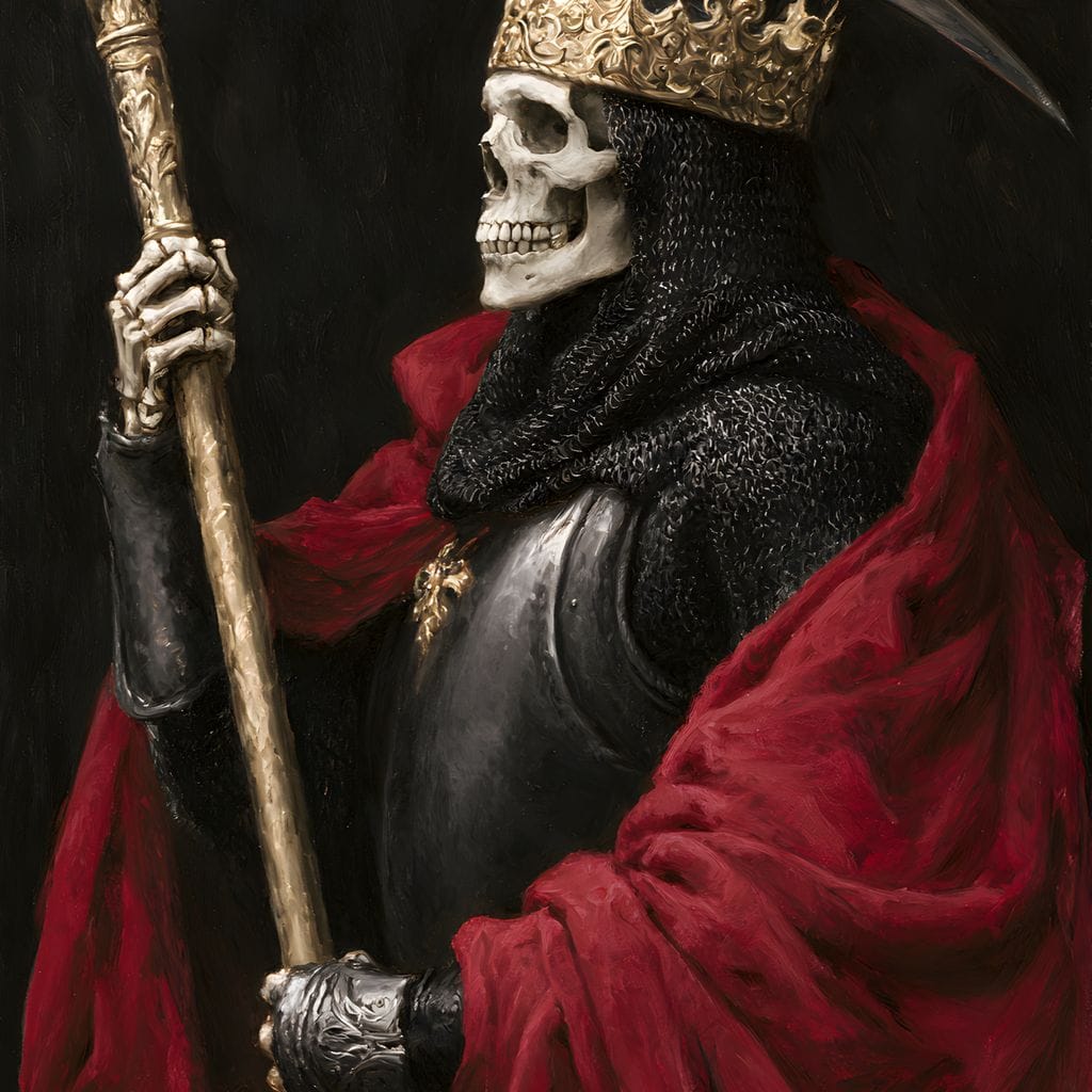Sovereign Of The Final Harvest Canvas Wall Art