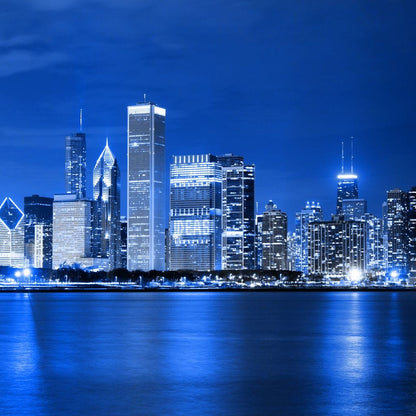 Chicago Skyline Canvas Wall Art