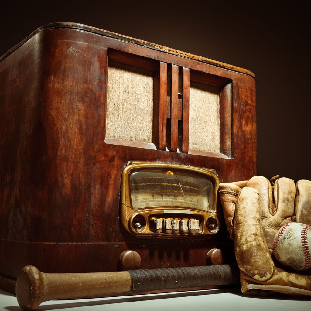 Vintage Baseball Canvas Wall Art