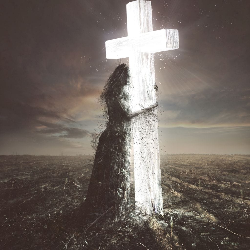 Holding Faith Canvas Wall Art