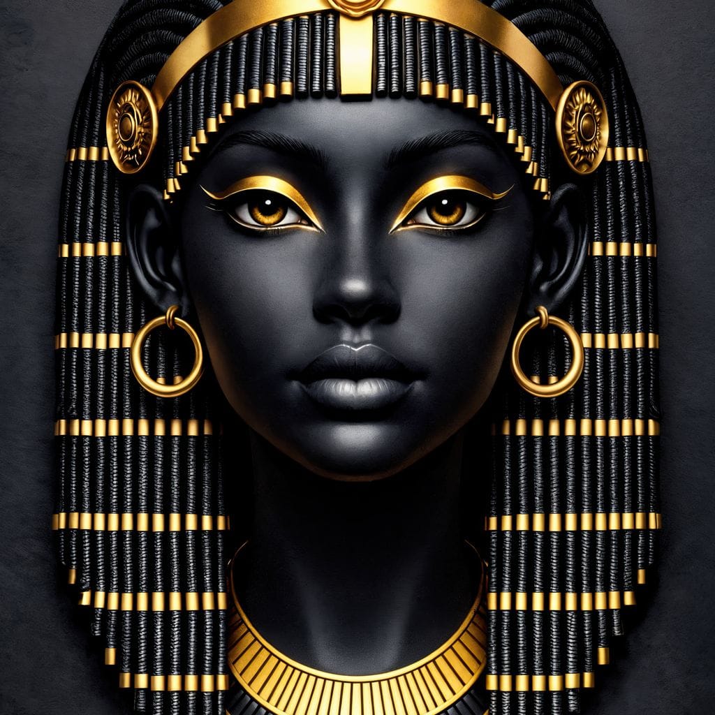 Empress of the Nile Canvas Wall Art