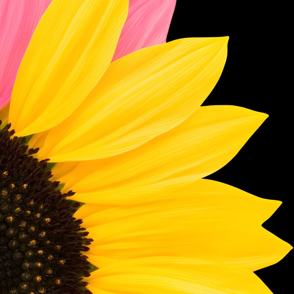 Yellow Sunlit Petals Canvas Wall Art