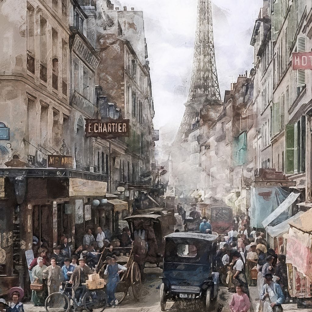 Paris Canvas Wall Art