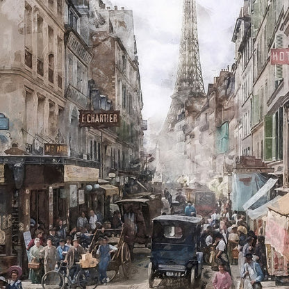 Paris Canvas Wall Art