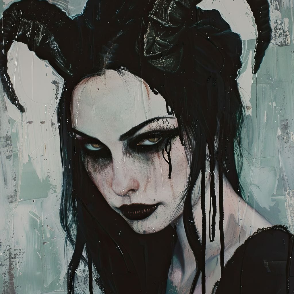 Midnight Enchantment Unveiled Canvas Wall Art