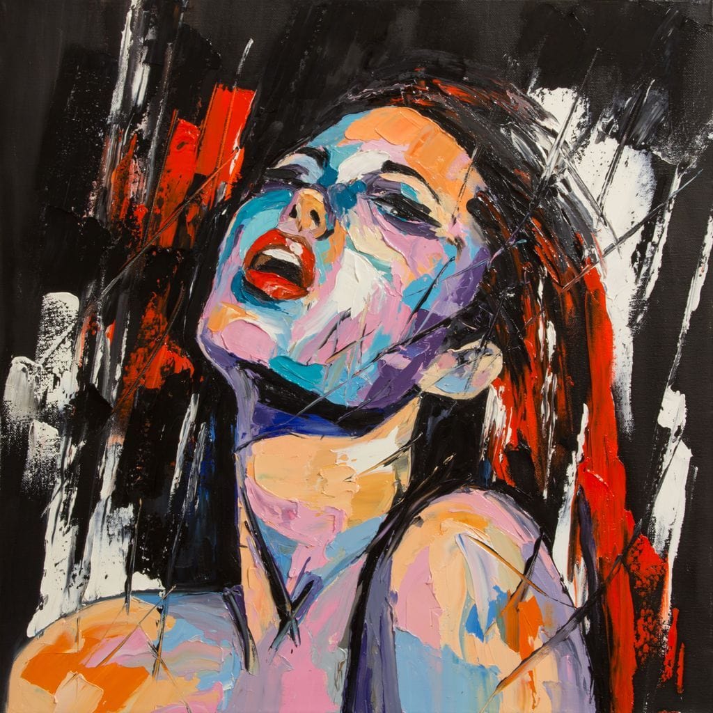 Gloria Portrait Canvas Wall Art