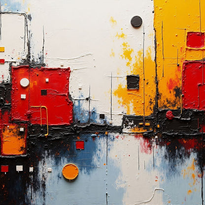 Urban Pulse Canvas Wall Art