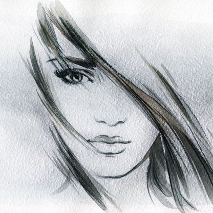 Fanny Portrait Canvas Wall Art
