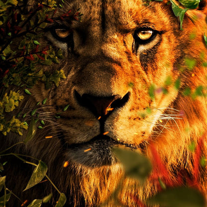 The Great King Canvas Wall Art