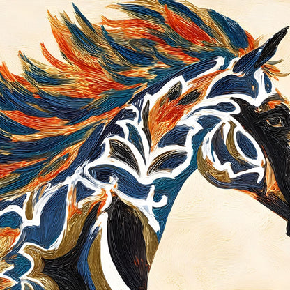 Majestic Stallion Dreamscape Canvas Wall Art