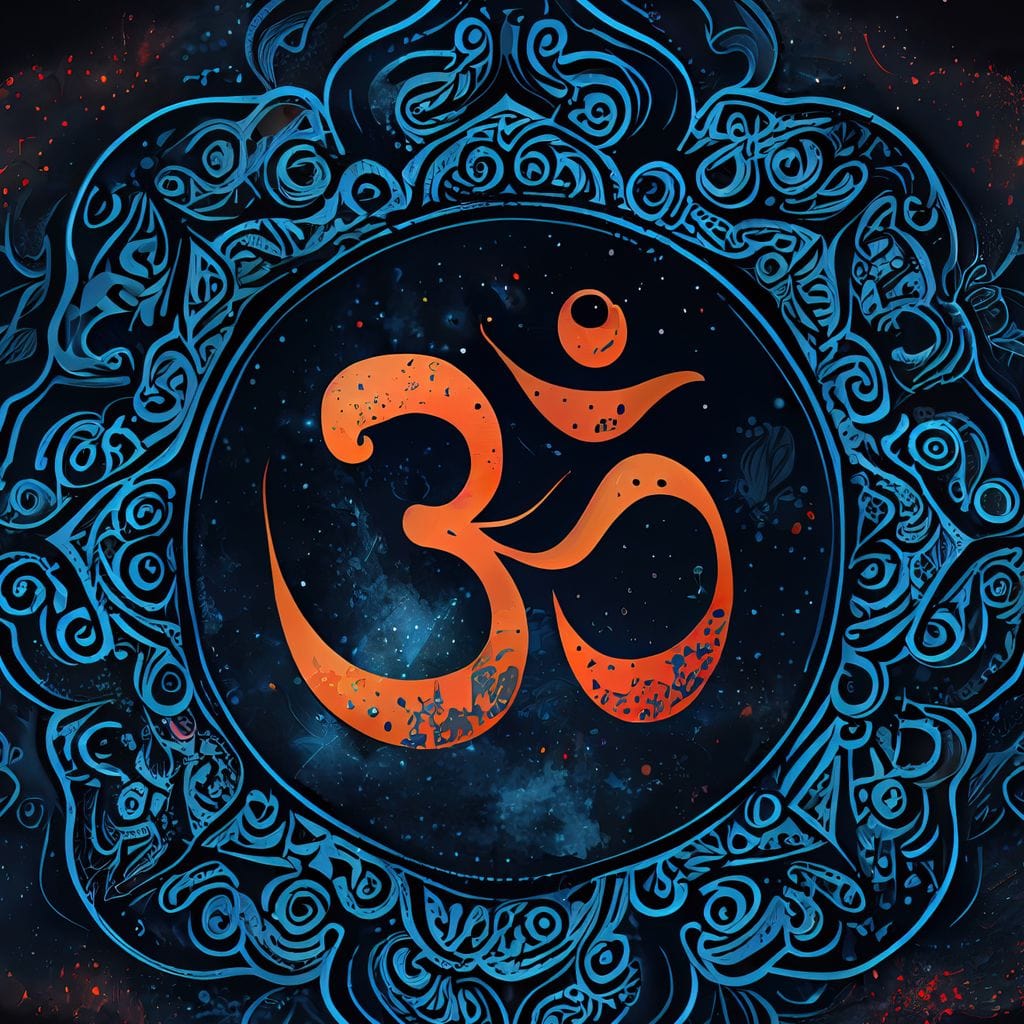 Om Mantra Canvas Wall Art