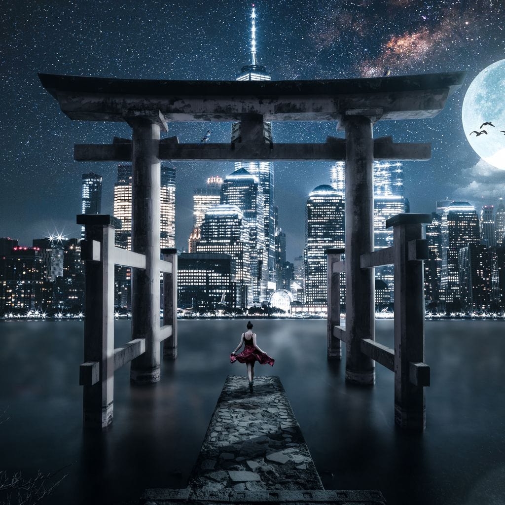 A Gate of New Hope Canvas Wall Art