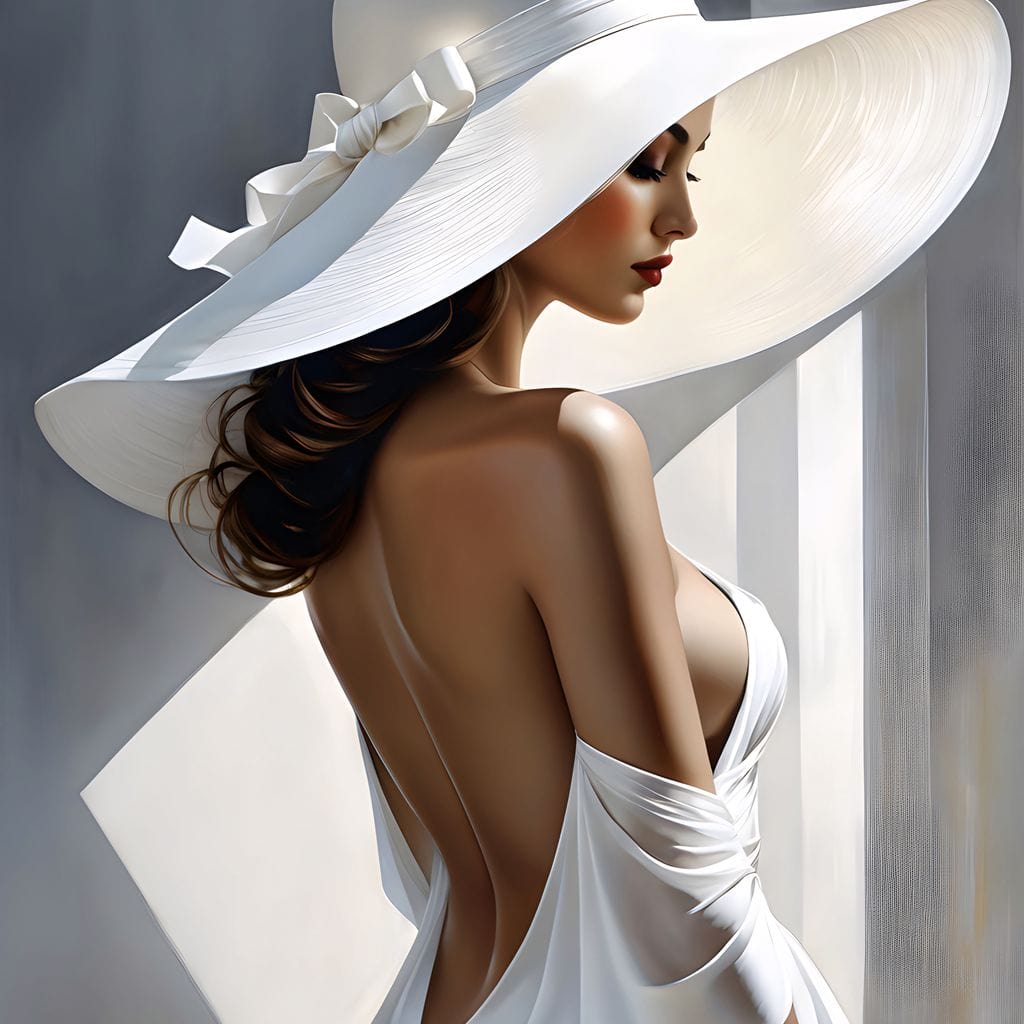 Female Portrait 350 Canvas Wall Art