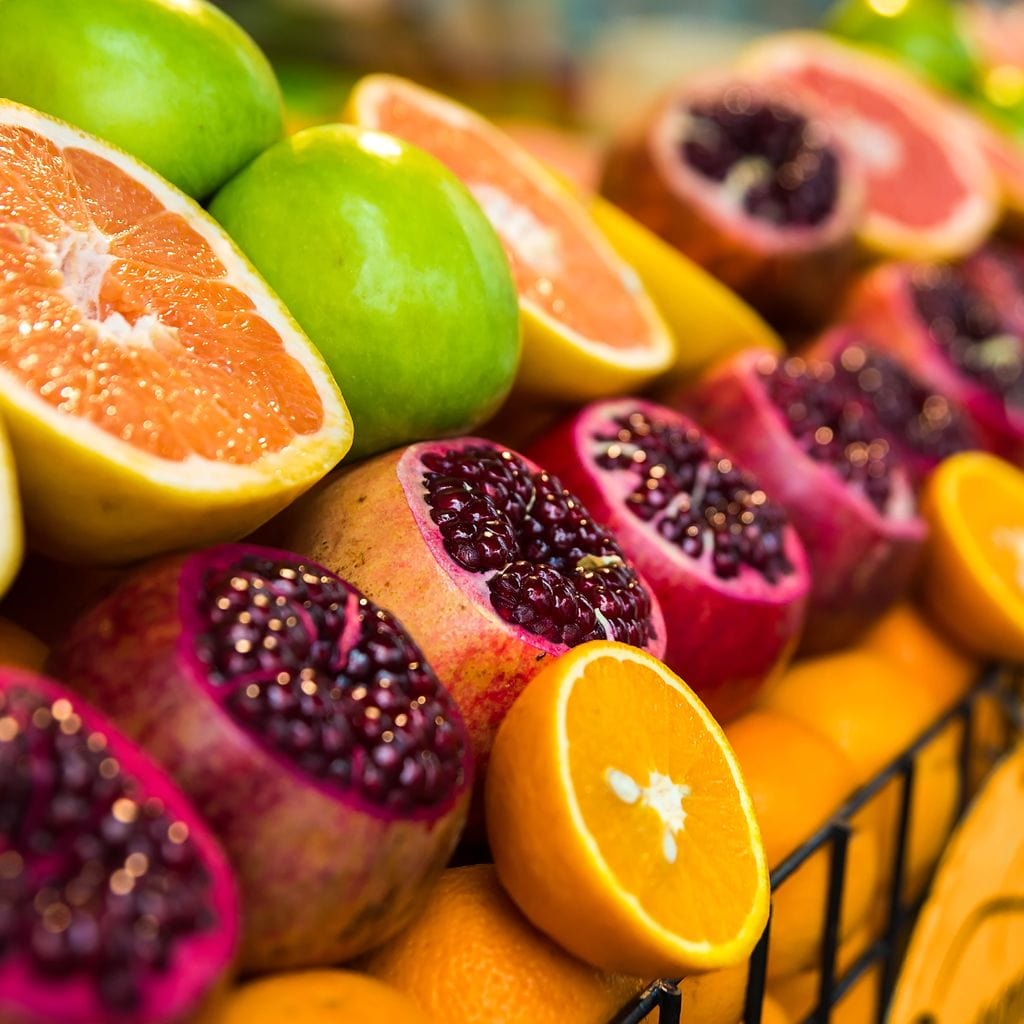 Istanbul Fruit Market Canvas Wall Art