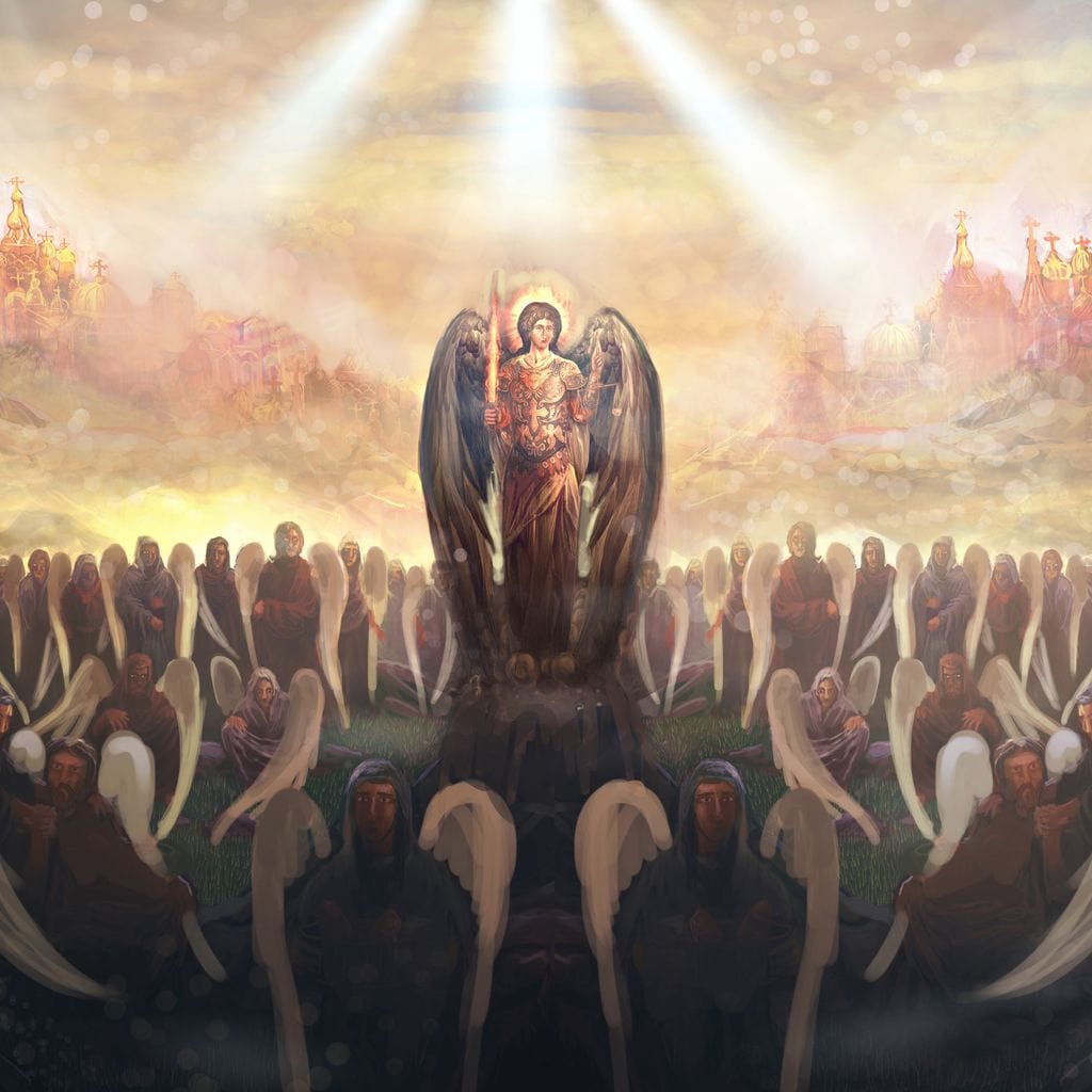 Saint Archangel Michael Canvas Wall Art