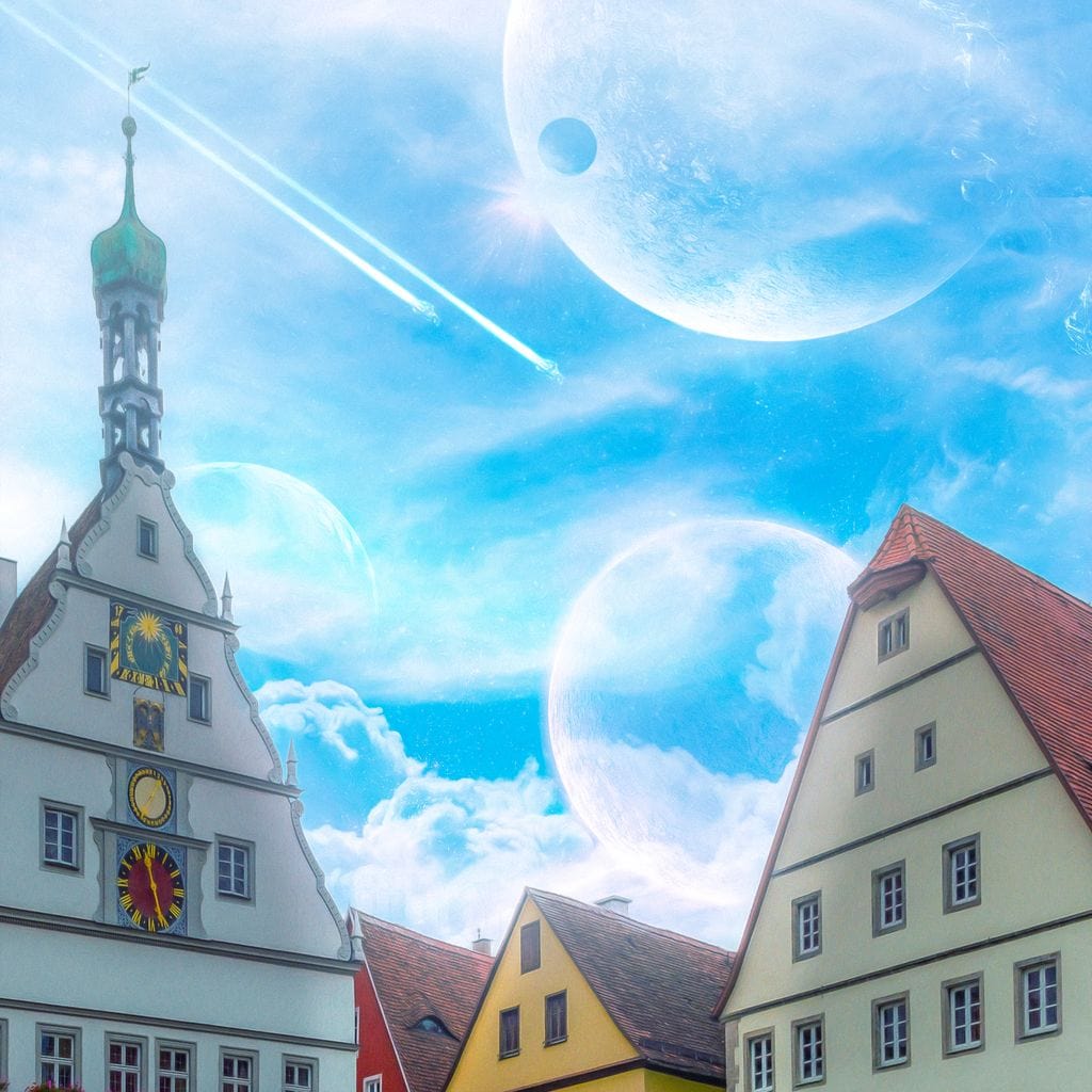 Dreamy World Canvas Wall Art