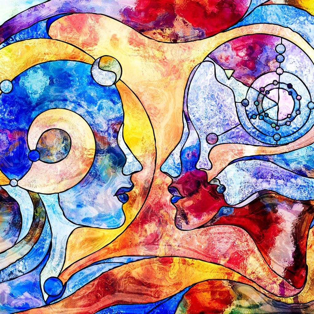 Face to Face Canvas Wall Art