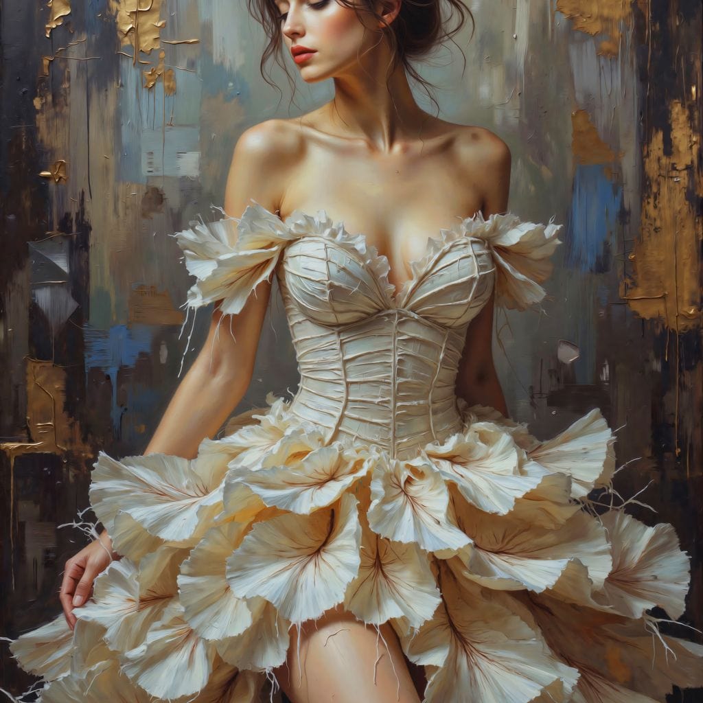 Female Portrait 334 Canvas Wall Art