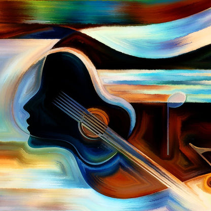 Musical Mind Canvas Wall Art