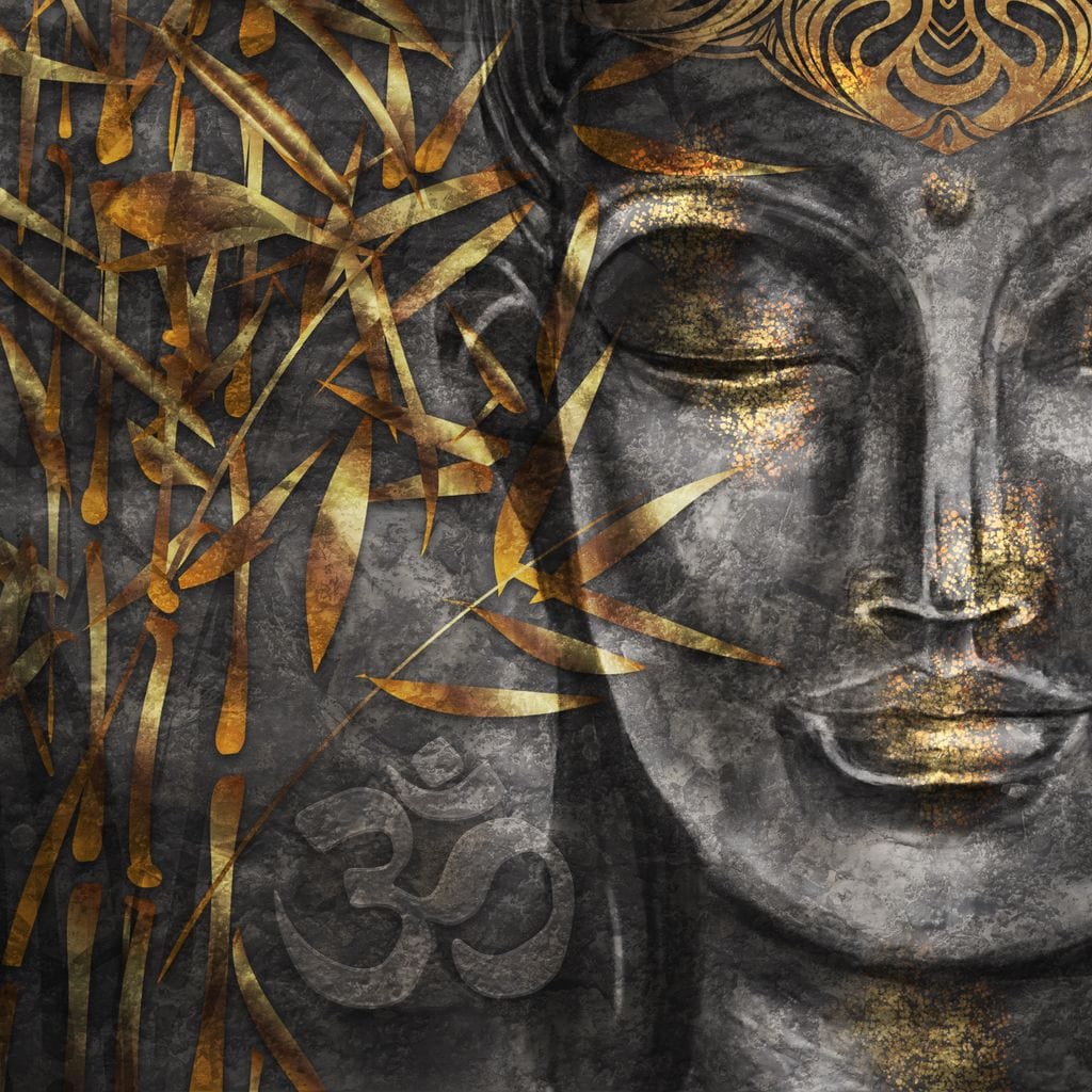 Ornate Buddha Canvas Wall Art