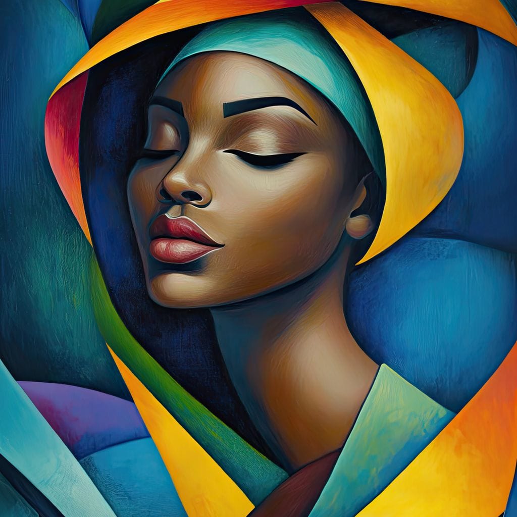 Portrait of Peace Canvas Wall Art