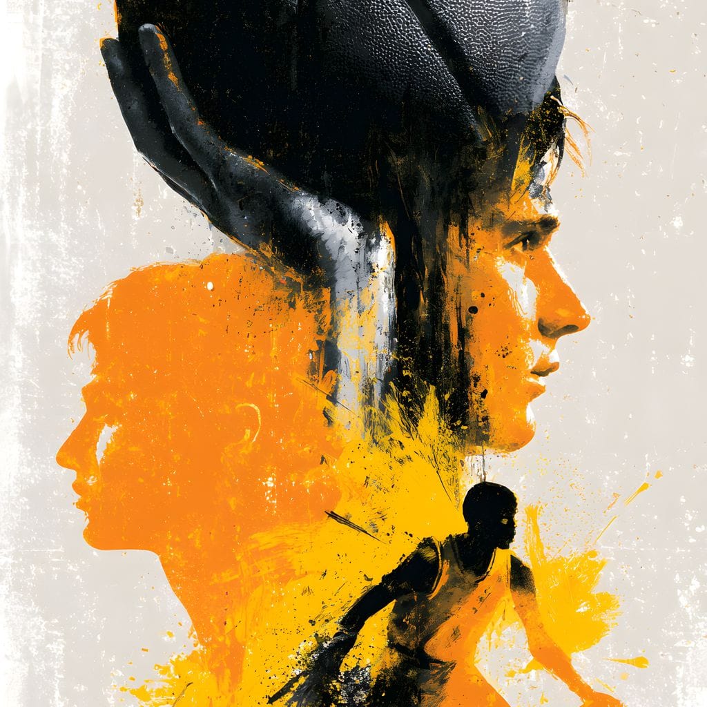 Rise of the Golden Court Hero Canvas Wall Art