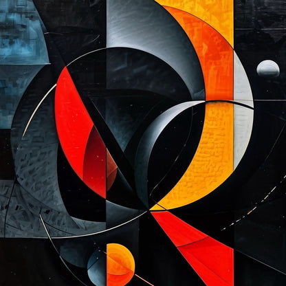 Colorful Modern Art 047 Canvas Wall Art