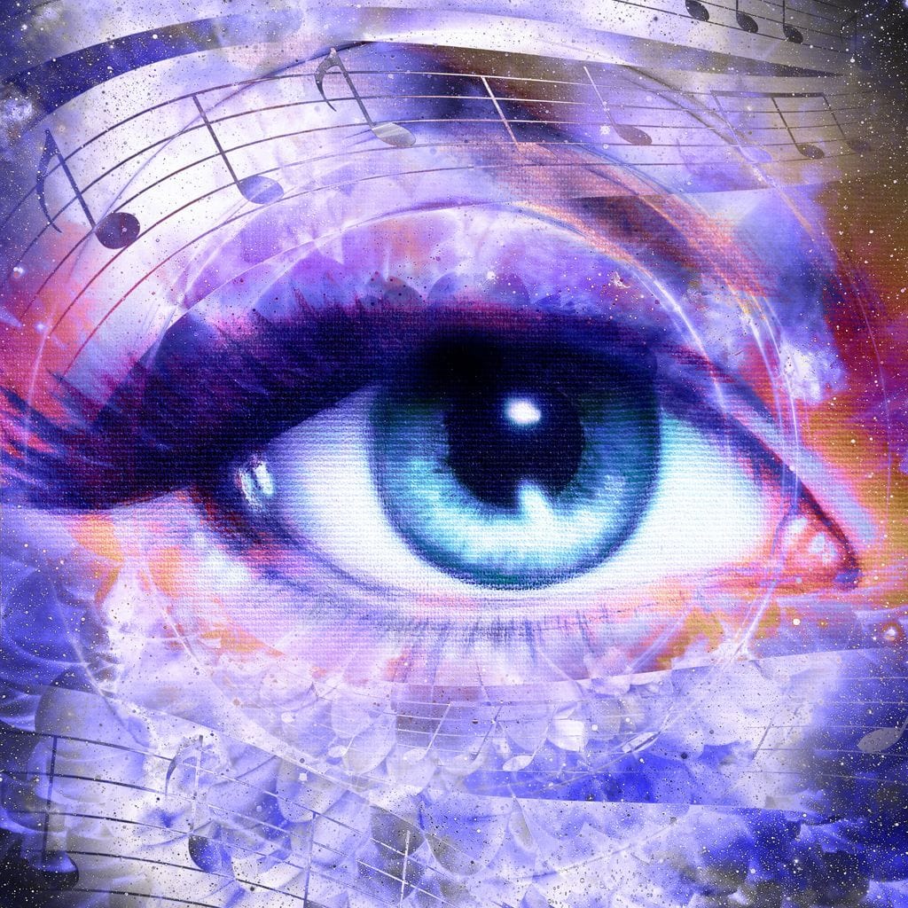 Musical Eye Canvas Wall Art